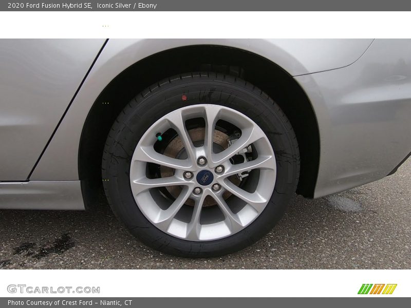 Iconic Silver / Ebony 2020 Ford Fusion Hybrid SE