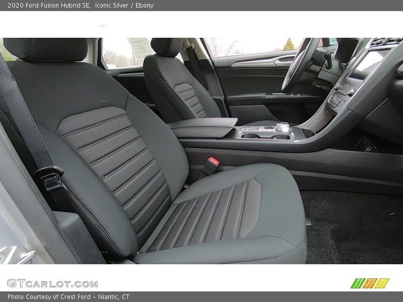 Iconic Silver / Ebony 2020 Ford Fusion Hybrid SE