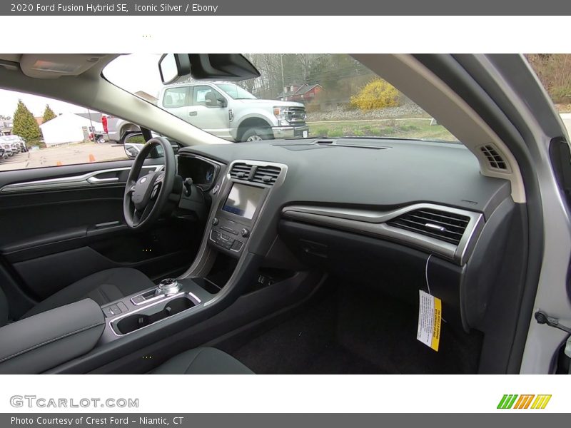 Iconic Silver / Ebony 2020 Ford Fusion Hybrid SE