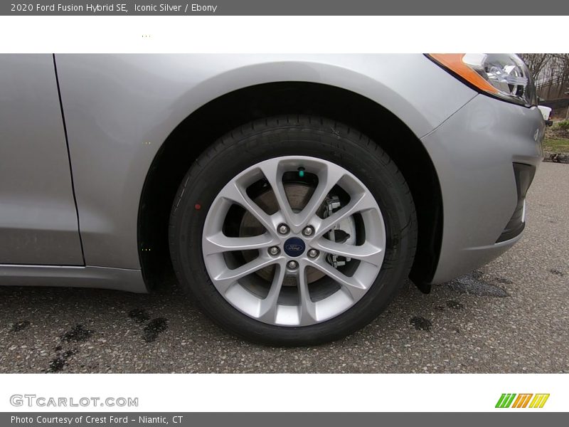 Iconic Silver / Ebony 2020 Ford Fusion Hybrid SE