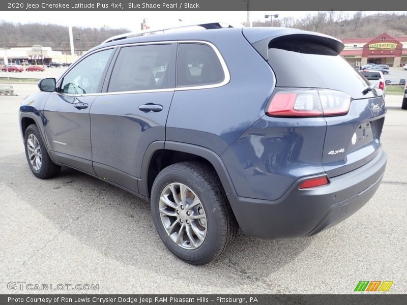 Blue Shade Pearl / Black 2020 Jeep Cherokee Latitude Plus 4x4