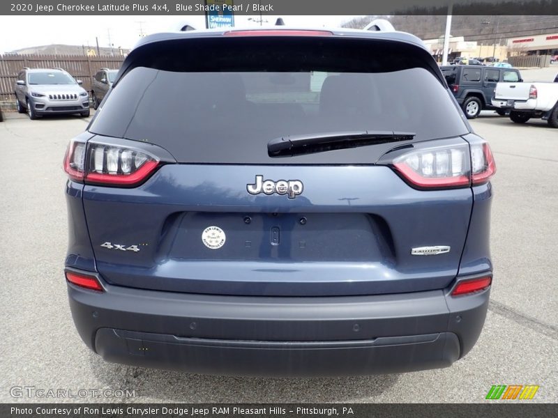 Blue Shade Pearl / Black 2020 Jeep Cherokee Latitude Plus 4x4