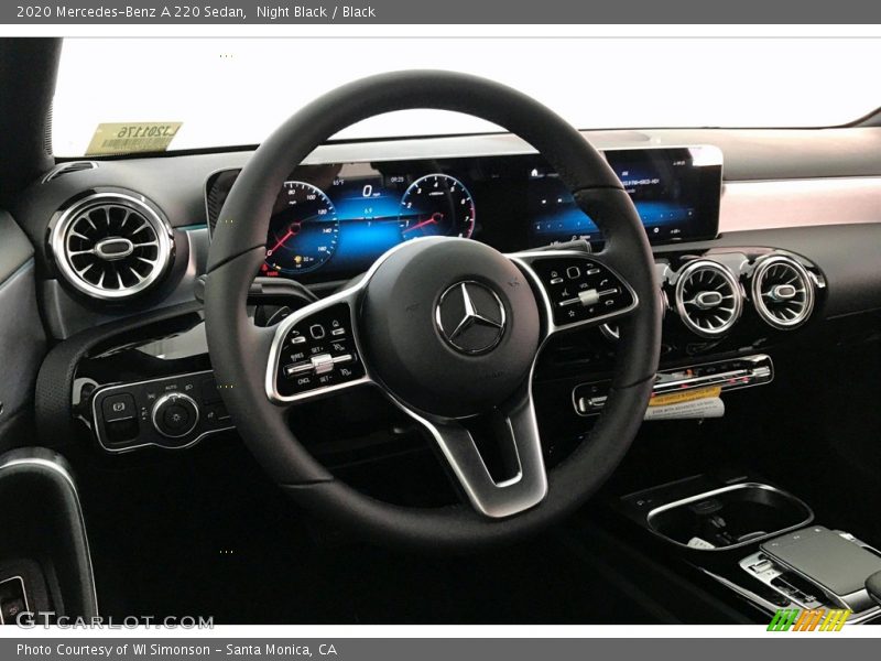 Night Black / Black 2020 Mercedes-Benz A 220 Sedan