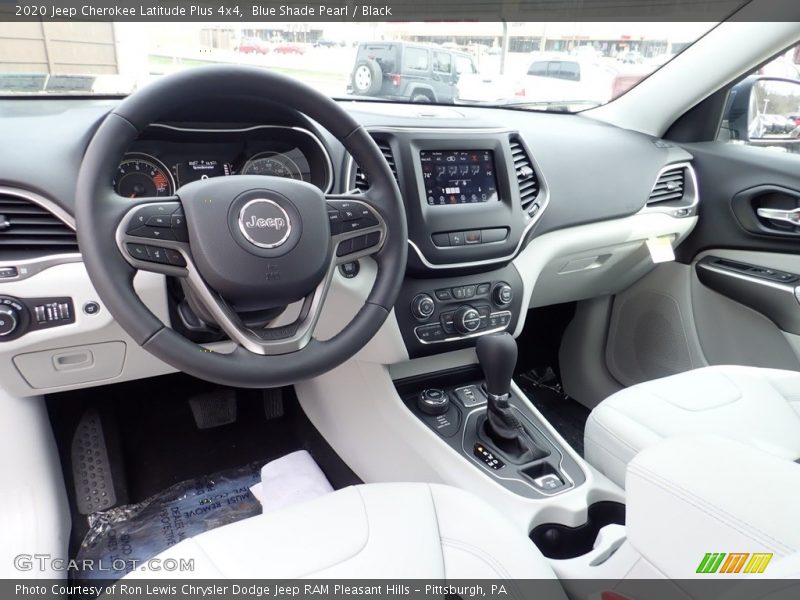 Front Seat of 2020 Cherokee Latitude Plus 4x4