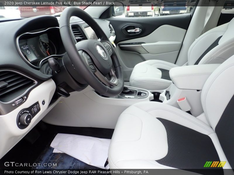 Front Seat of 2020 Cherokee Latitude Plus 4x4