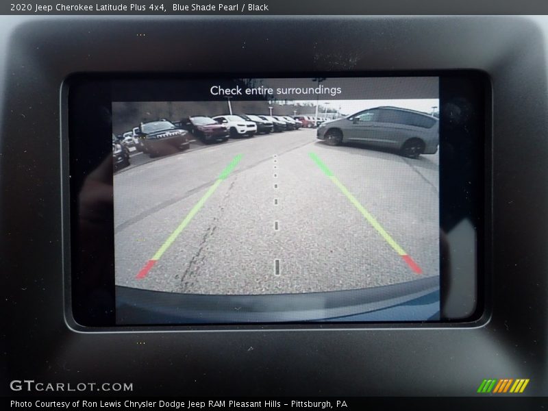 Blue Shade Pearl / Black 2020 Jeep Cherokee Latitude Plus 4x4