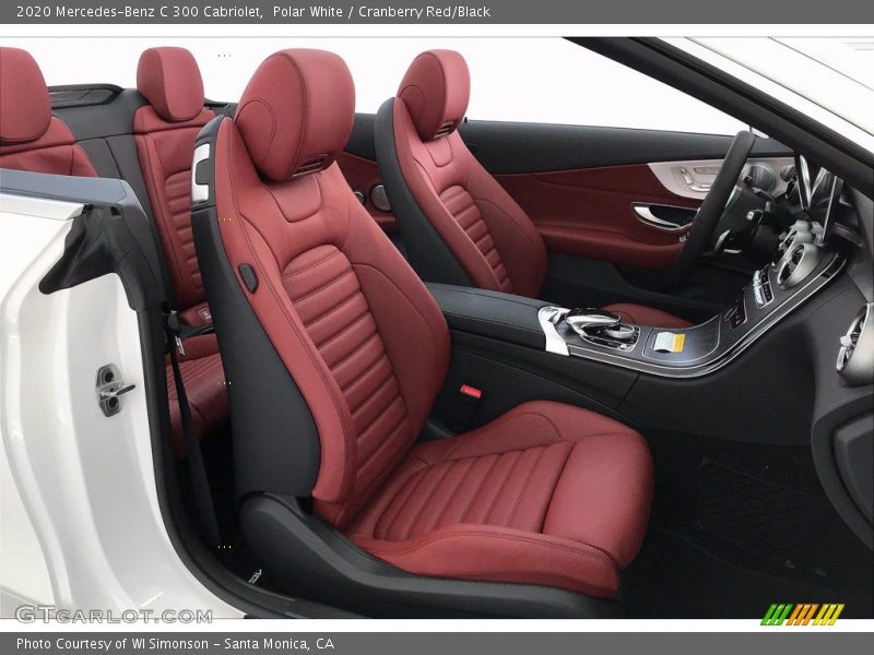  2020 C 300 Cabriolet Cranberry Red/Black Interior