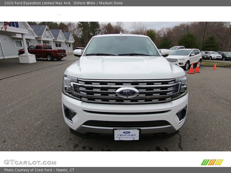 Oxford White / Medium Stone 2020 Ford Expedition Limited Max 4x4