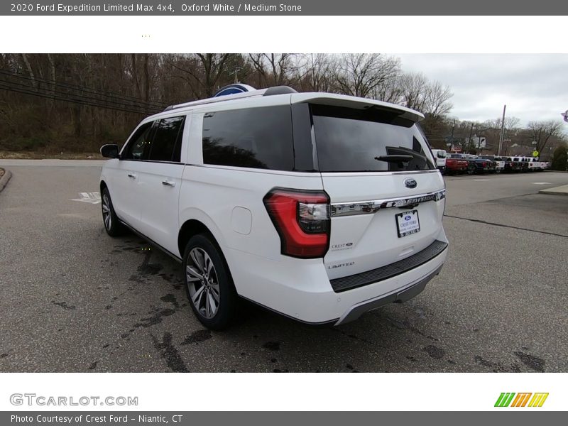 Oxford White / Medium Stone 2020 Ford Expedition Limited Max 4x4