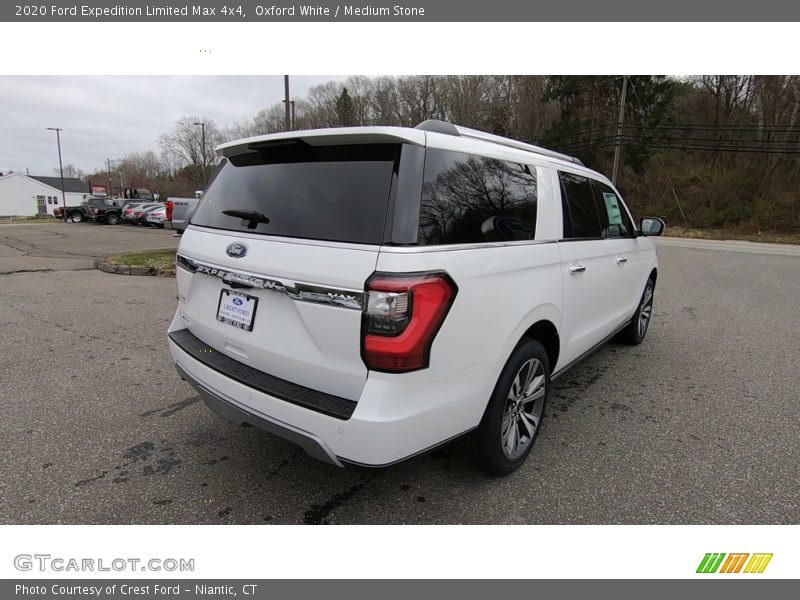 Oxford White / Medium Stone 2020 Ford Expedition Limited Max 4x4