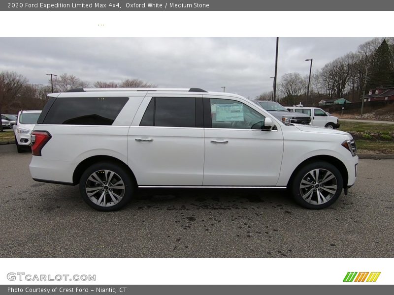 Oxford White / Medium Stone 2020 Ford Expedition Limited Max 4x4