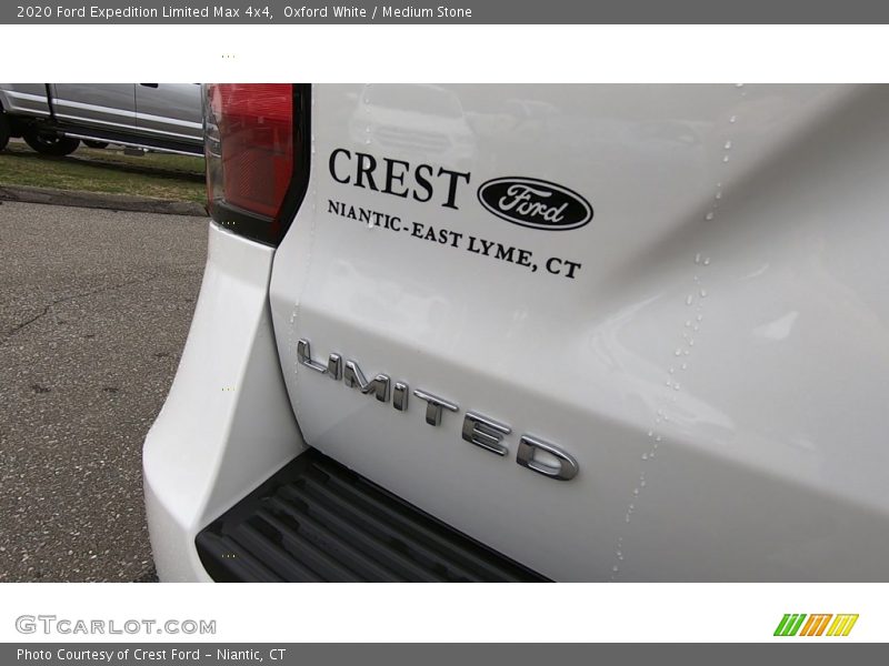 Oxford White / Medium Stone 2020 Ford Expedition Limited Max 4x4