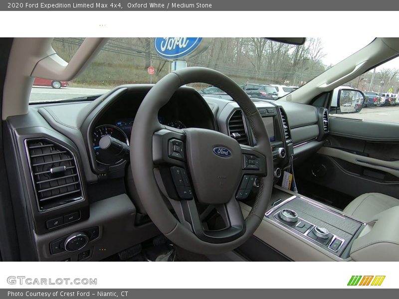 Oxford White / Medium Stone 2020 Ford Expedition Limited Max 4x4