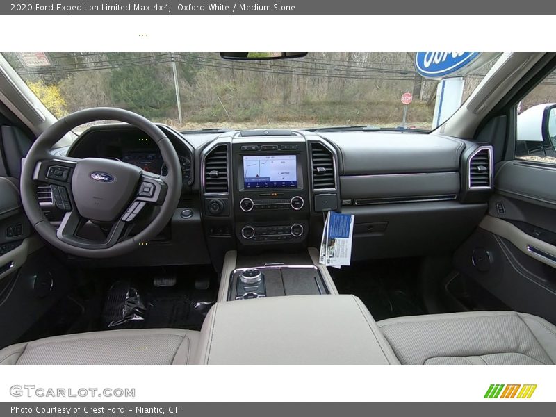 Oxford White / Medium Stone 2020 Ford Expedition Limited Max 4x4