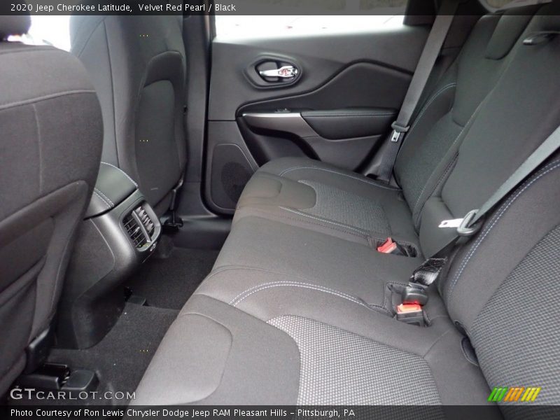 Velvet Red Pearl / Black 2020 Jeep Cherokee Latitude