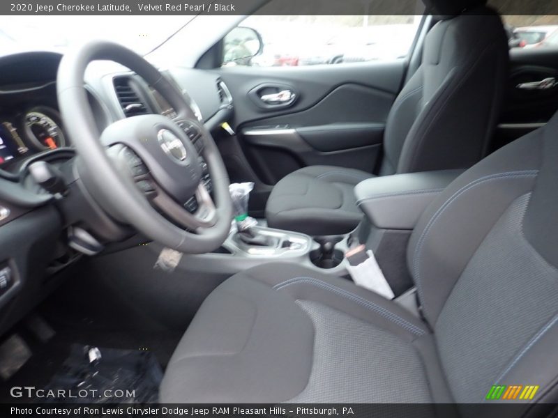 Velvet Red Pearl / Black 2020 Jeep Cherokee Latitude