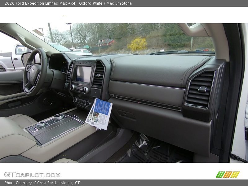 Oxford White / Medium Stone 2020 Ford Expedition Limited Max 4x4
