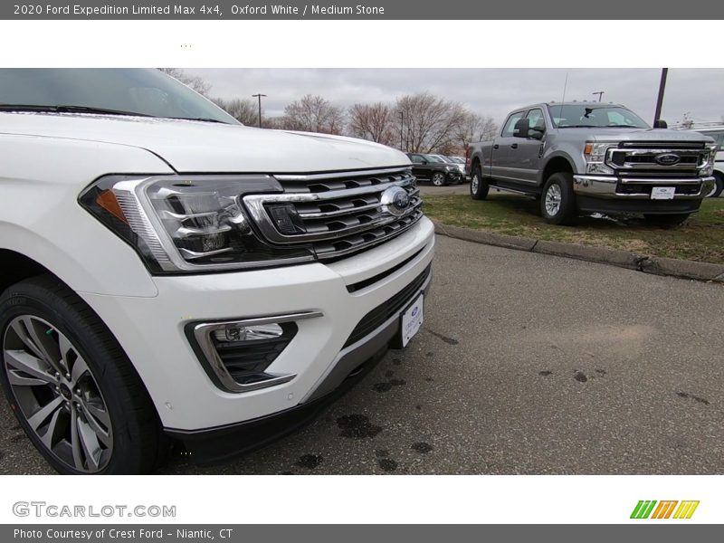 Oxford White / Medium Stone 2020 Ford Expedition Limited Max 4x4