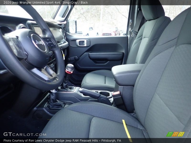 Sting-Gray / Black 2020 Jeep Wrangler Unlimited Sport 4x4
