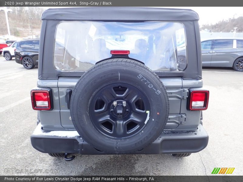 Sting-Gray / Black 2020 Jeep Wrangler Unlimited Sport 4x4