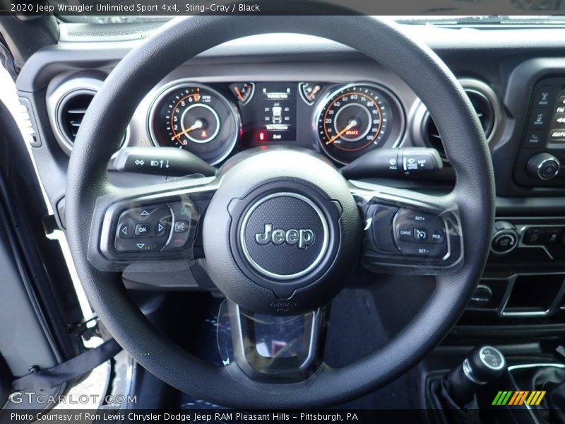 Sting-Gray / Black 2020 Jeep Wrangler Unlimited Sport 4x4