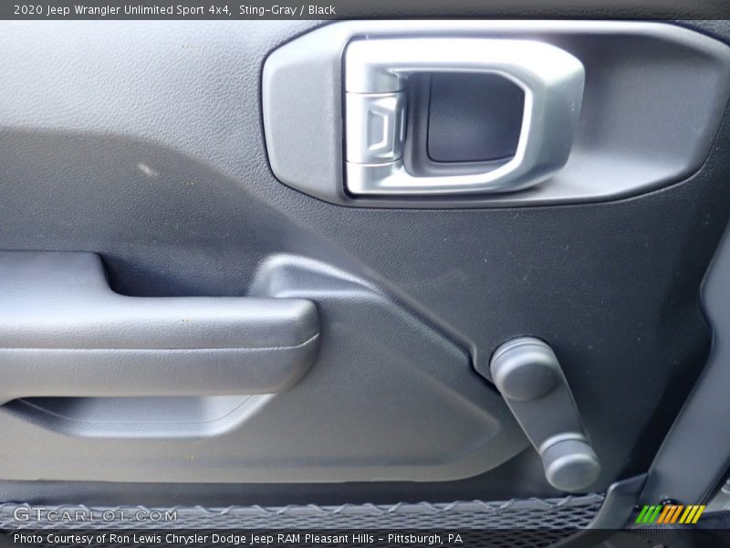 Sting-Gray / Black 2020 Jeep Wrangler Unlimited Sport 4x4