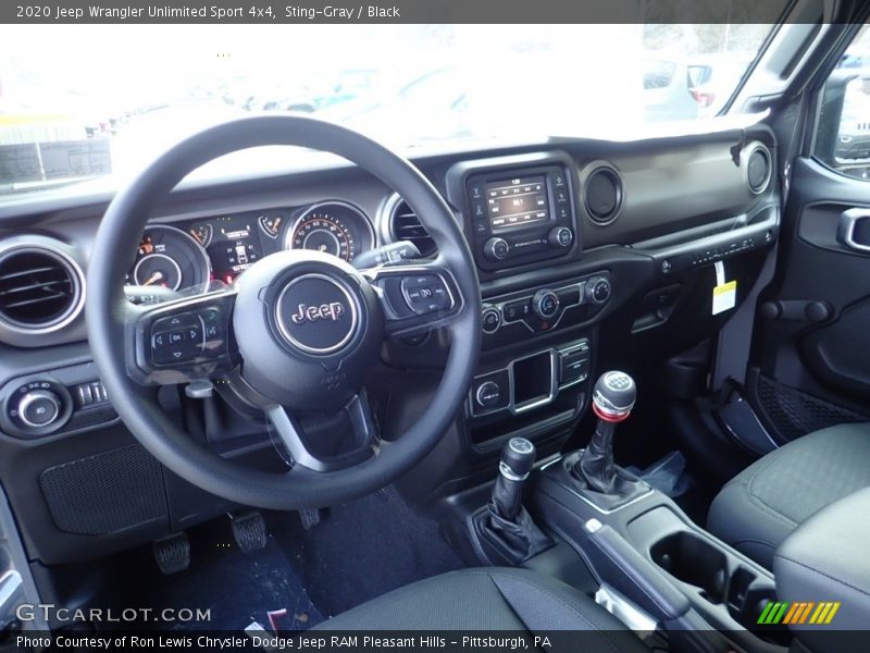 Sting-Gray / Black 2020 Jeep Wrangler Unlimited Sport 4x4