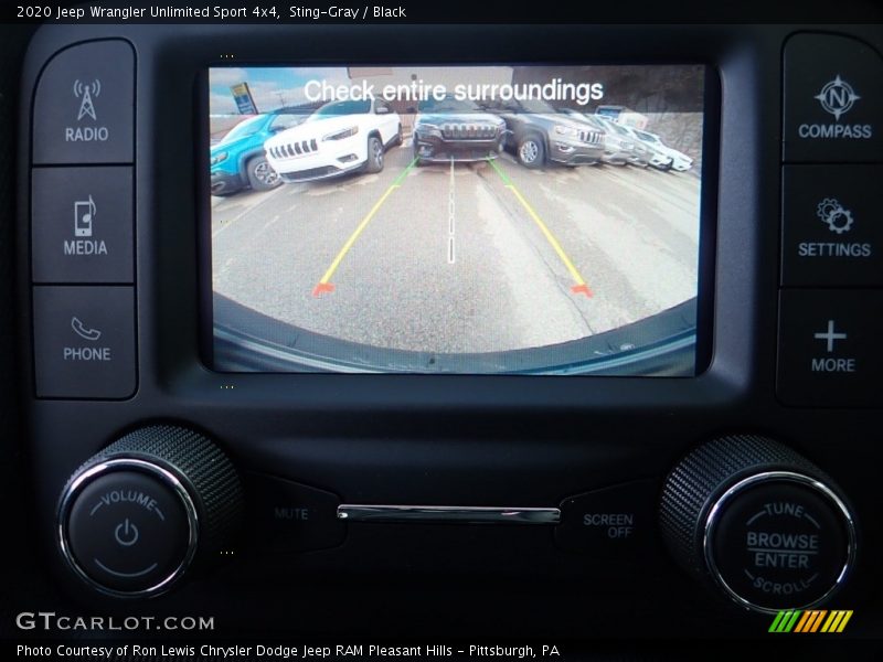 Sting-Gray / Black 2020 Jeep Wrangler Unlimited Sport 4x4