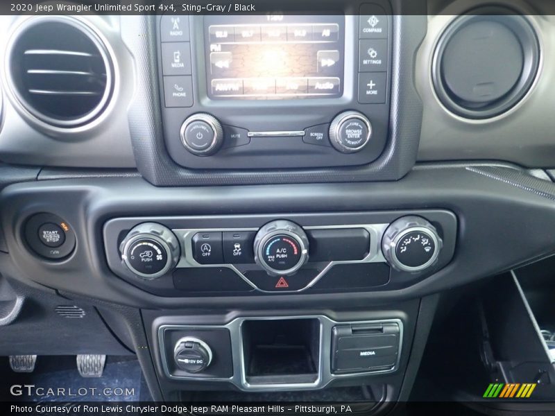 Sting-Gray / Black 2020 Jeep Wrangler Unlimited Sport 4x4