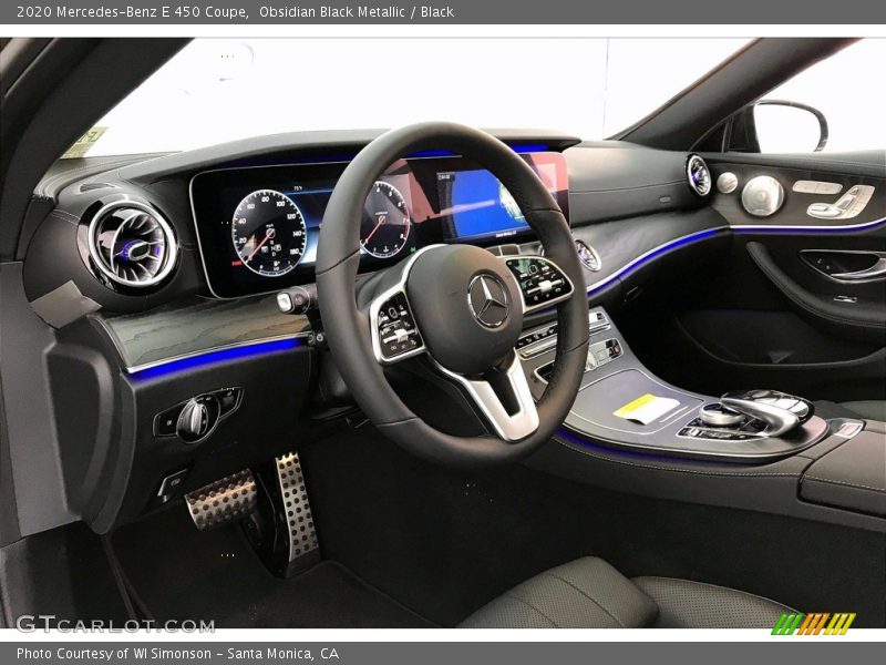 Obsidian Black Metallic / Black 2020 Mercedes-Benz E 450 Coupe