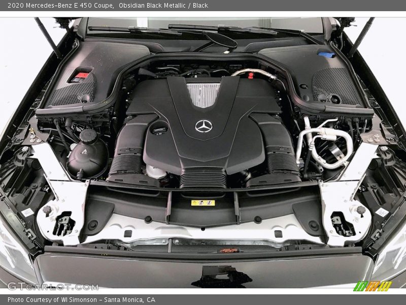 Obsidian Black Metallic / Black 2020 Mercedes-Benz E 450 Coupe