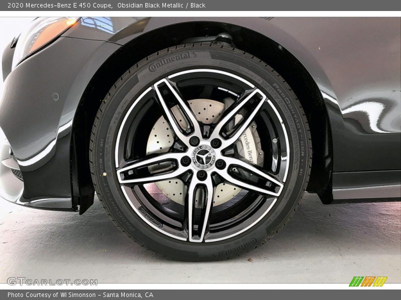 Obsidian Black Metallic / Black 2020 Mercedes-Benz E 450 Coupe