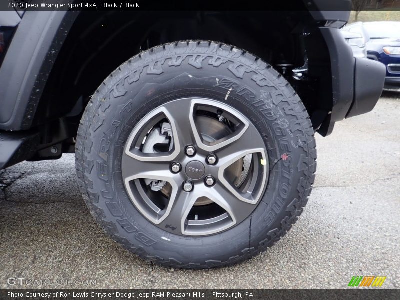 Black / Black 2020 Jeep Wrangler Sport 4x4