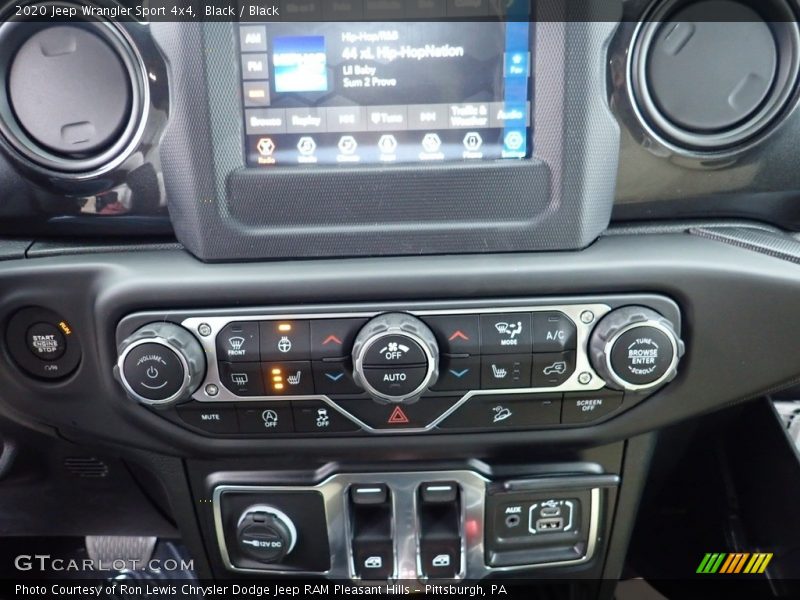 Black / Black 2020 Jeep Wrangler Sport 4x4