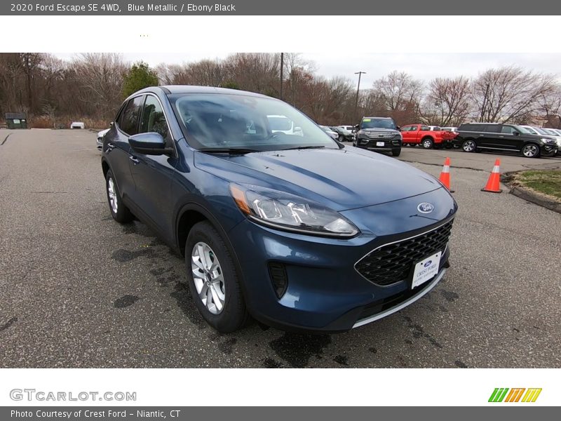Blue Metallic / Ebony Black 2020 Ford Escape SE 4WD