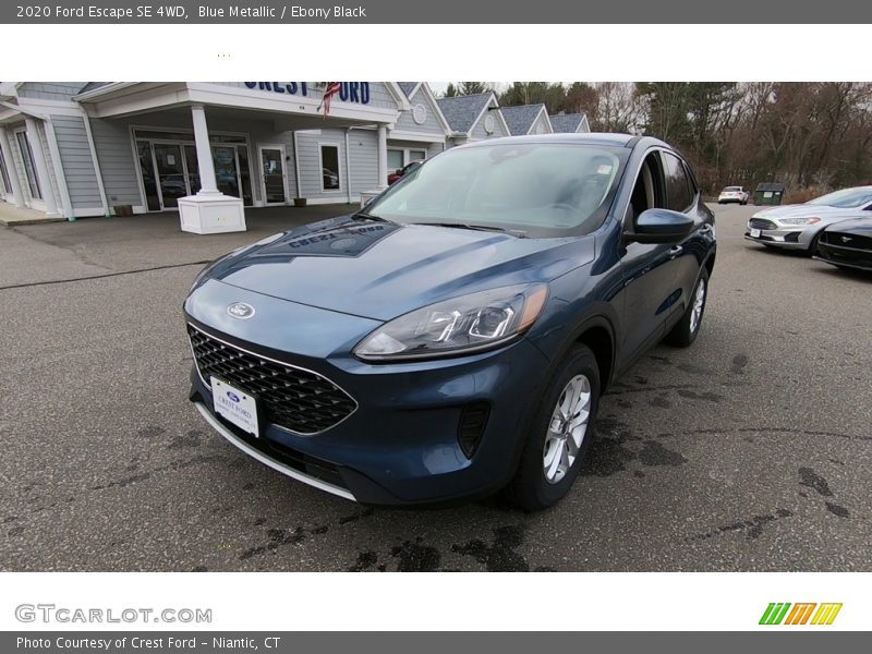 Blue Metallic / Ebony Black 2020 Ford Escape SE 4WD
