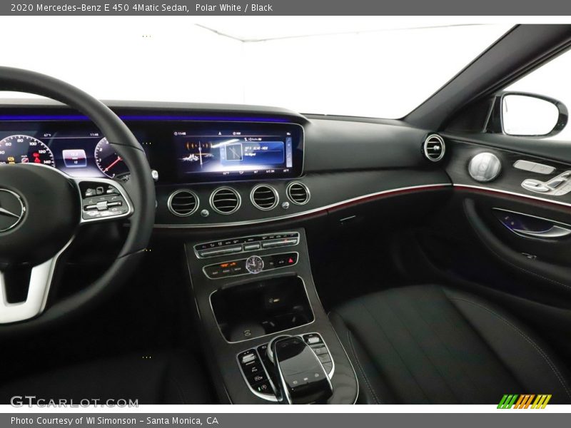 Polar White / Black 2020 Mercedes-Benz E 450 4Matic Sedan