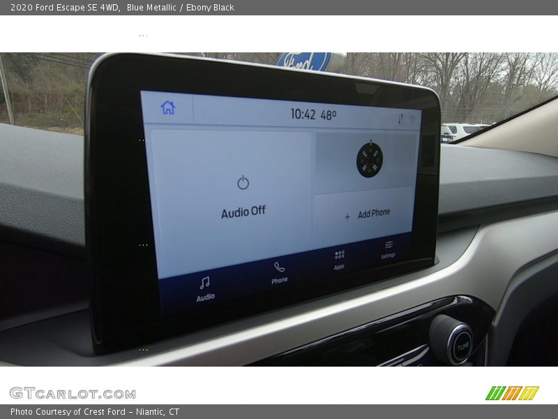 Blue Metallic / Ebony Black 2020 Ford Escape SE 4WD