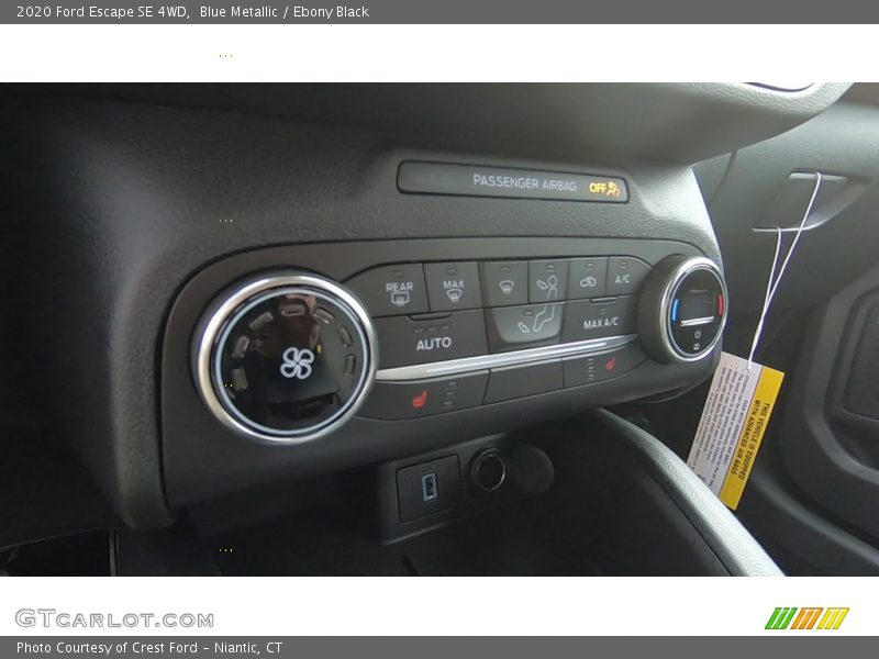 Blue Metallic / Ebony Black 2020 Ford Escape SE 4WD