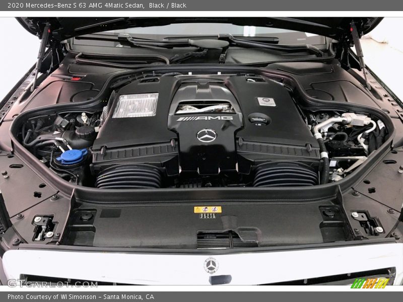  2020 S 63 AMG 4Matic Sedan Engine - 4.0 Liter DI biturbo DOHC 32-Valve VVT V8