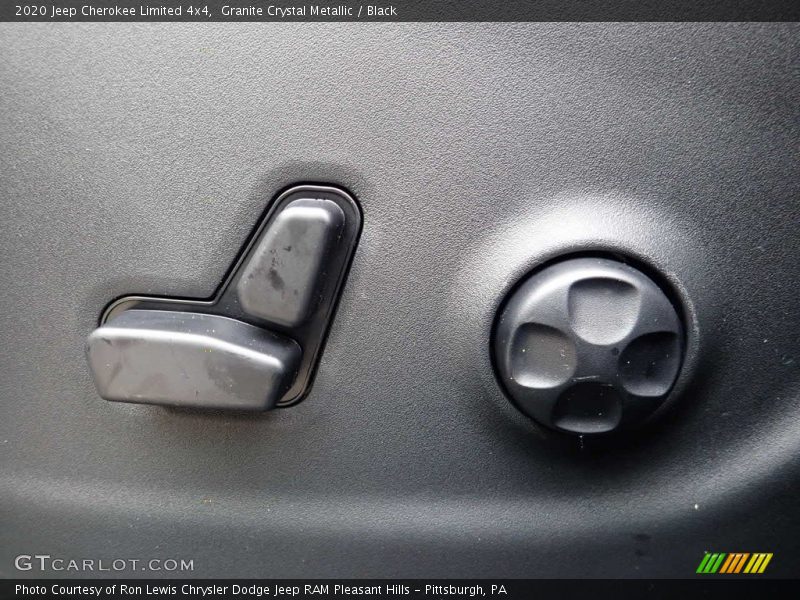 Granite Crystal Metallic / Black 2020 Jeep Cherokee Limited 4x4