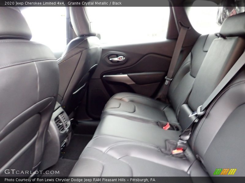 Granite Crystal Metallic / Black 2020 Jeep Cherokee Limited 4x4