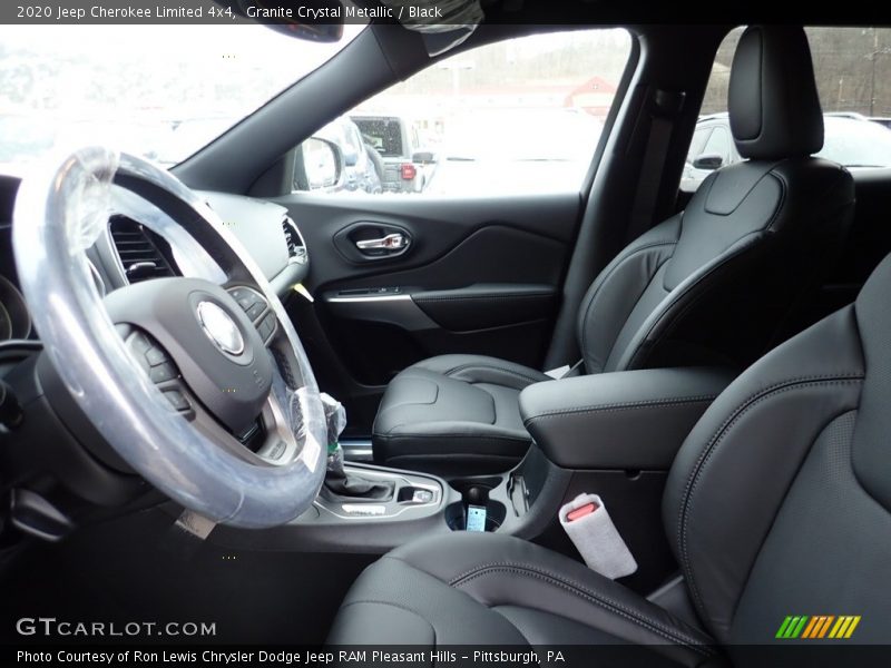 Granite Crystal Metallic / Black 2020 Jeep Cherokee Limited 4x4
