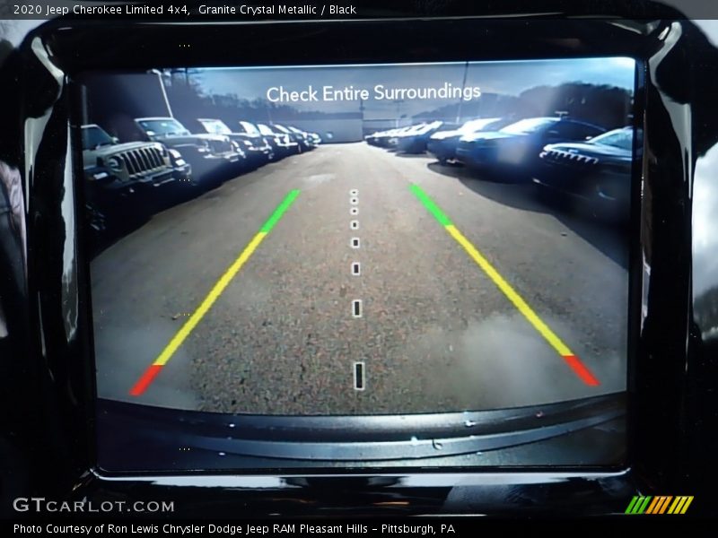 Granite Crystal Metallic / Black 2020 Jeep Cherokee Limited 4x4