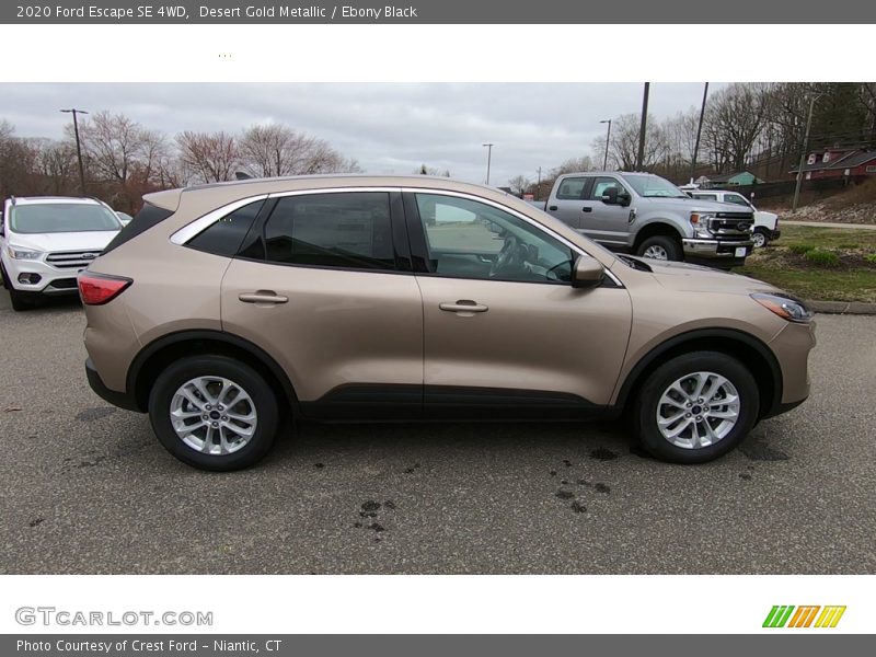 Desert Gold Metallic / Ebony Black 2020 Ford Escape SE 4WD