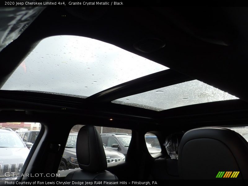 Granite Crystal Metallic / Black 2020 Jeep Cherokee Limited 4x4