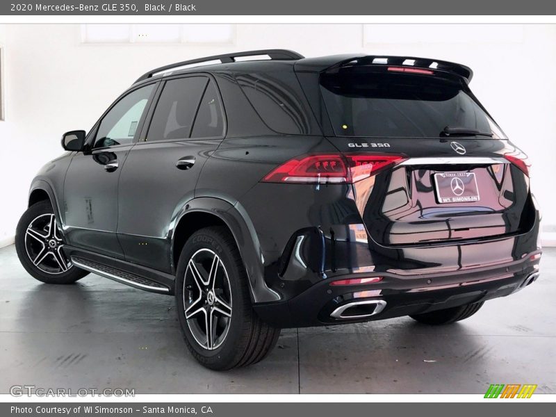 Black / Black 2020 Mercedes-Benz GLE 350