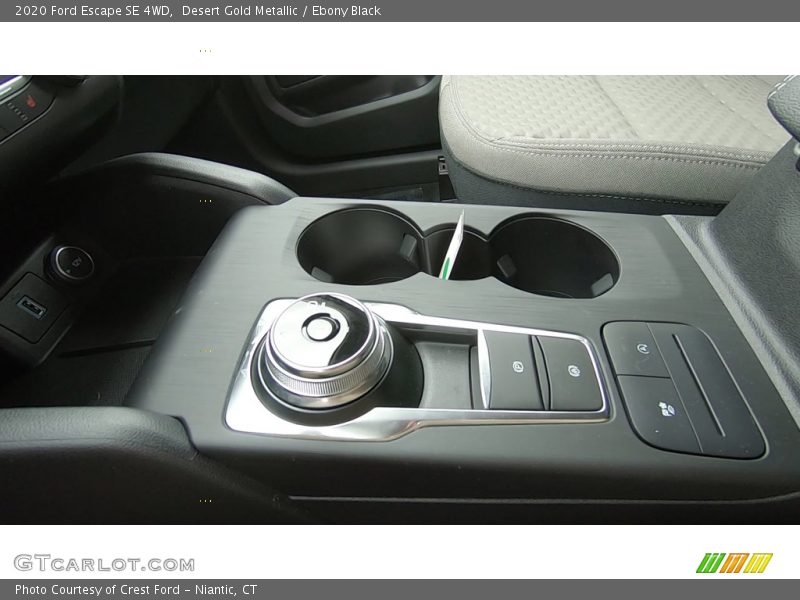 Desert Gold Metallic / Ebony Black 2020 Ford Escape SE 4WD