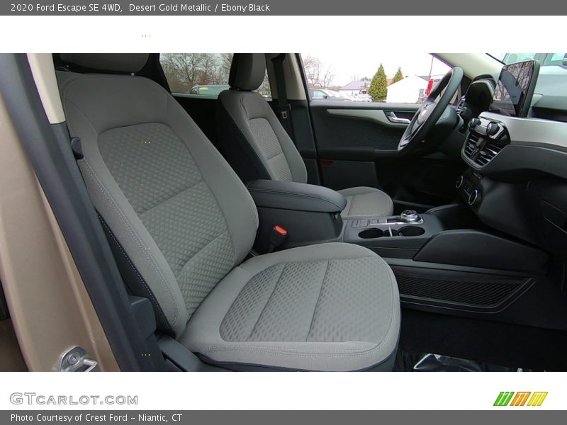 Desert Gold Metallic / Ebony Black 2020 Ford Escape SE 4WD