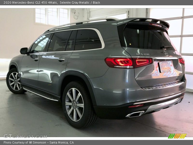 Selenite Gray Metallic / Black 2020 Mercedes-Benz GLS 450 4Matic